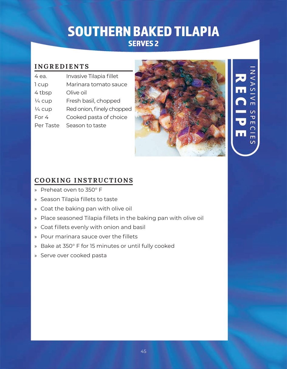 Original recipe page: SOUTHERN BAKED TILAPIA